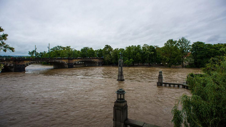 Hochwasser in Prag